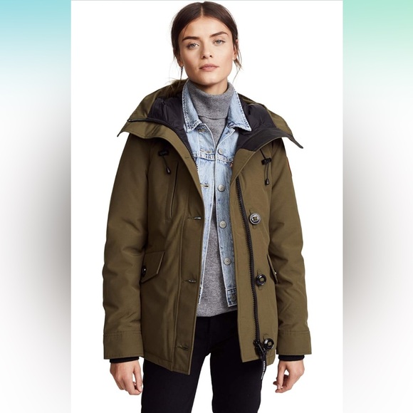 Canada goose rideau parka military green small - Picture 4 of 16